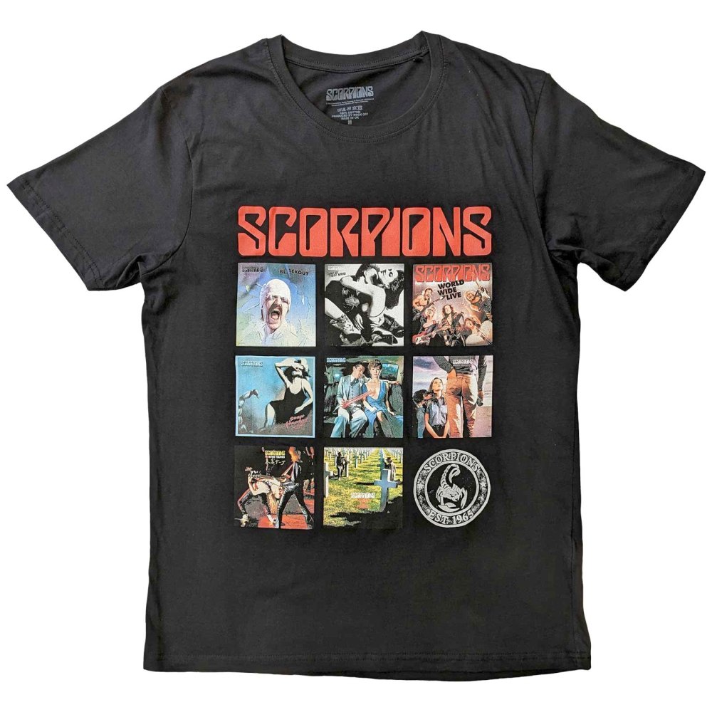 Scorpions - Remastered Tshirt Homme - Noir